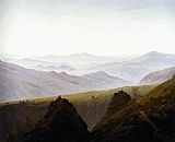 Morning in the Mountains by Caspar David Friedrich